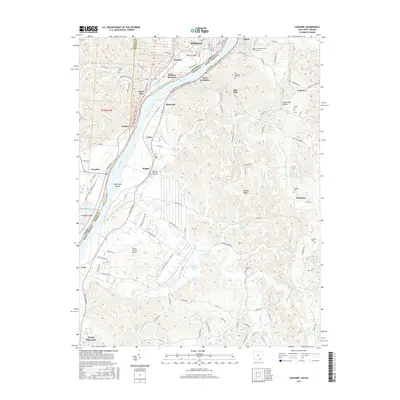 2016 Map of Cheshire, 2016 Print