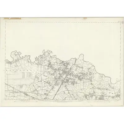 1876 Map of Cheshire IX, 1882 Print