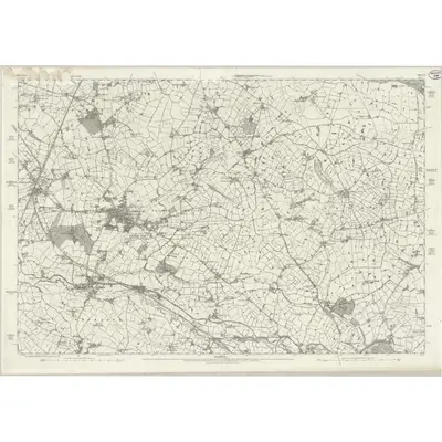 1873 Map of Cheshire L, 1882 Print