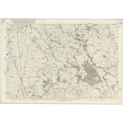 1875 Map of Cheshire LXII, 1882 Print