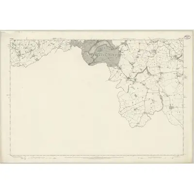 1875 Map of Cheshire LXV, 1881 Print