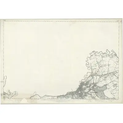 1872 Map of Cheshire X, 1882 Print