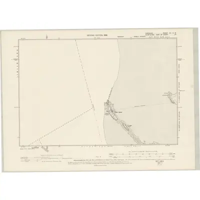 1897 Map of Cheshire XII.NW, 1899 Print