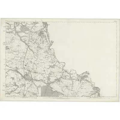 1871 Map of Cheshire XX, 1881 Print