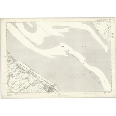 1871 Map of Cheshire XXI, 1881 Print