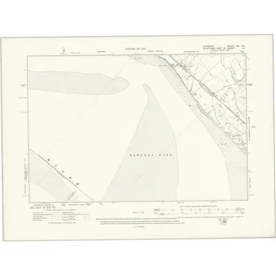 1909 Map of Cheshire XXI.NE, 1913 Print