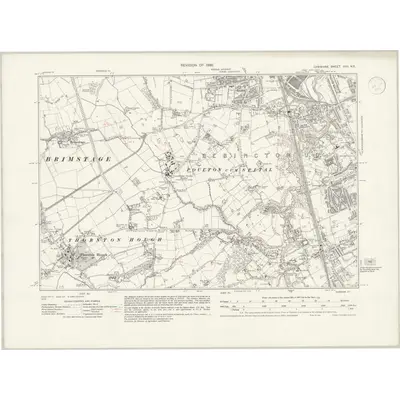 1936 Map of Cheshire XXII.NE