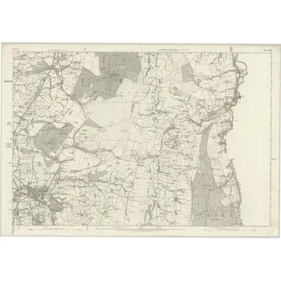 1870 Map of Cheshire XXIX, 1881 Print
