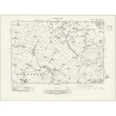 1935 Map of Cheshire XXVII.NE