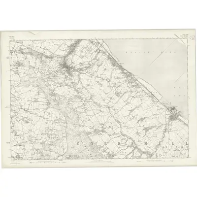 1870 Map of Cheshire XXXa, 1878 Print
