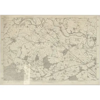 1873 Map of Cheshire XXXIII, 1882 Print