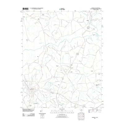 2011 Map of Chesnee, 2011 Print