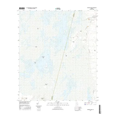 2017 Map of Chesser Island, 2017 Print
