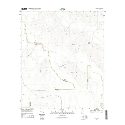2014 Map of Chesson, 2014 Print