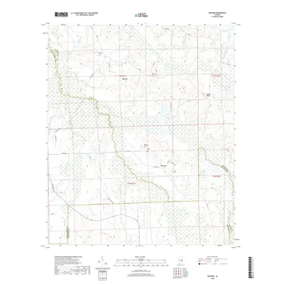 2018 Map of Chesson, 2018 Print