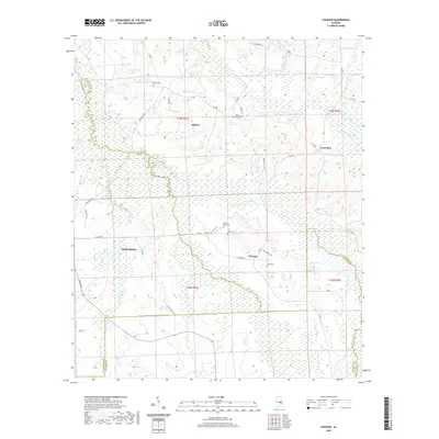 2020 Map of Chesson, 2020 Print
