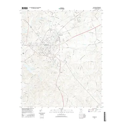 2017 Map of Chester, 2017 Print