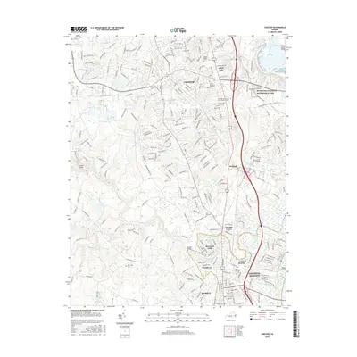 2016 Map of Chester, 2016 Print