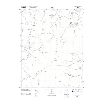 2010 Map of Chester Gap, 2010 Print