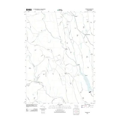 2012 Map of Chester, 2012 Print