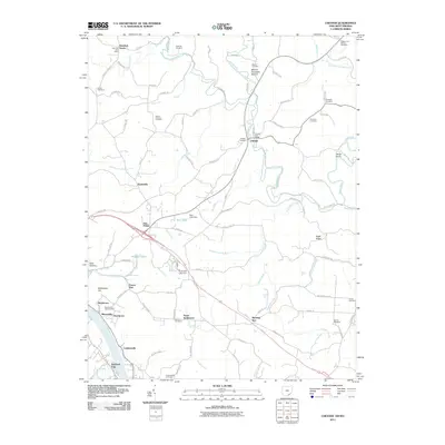 2011 Map of Chester, 2011 Print