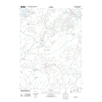 2011 Map of Chester, 2011 Print