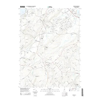 2014 Map of Chester, 2014 Print