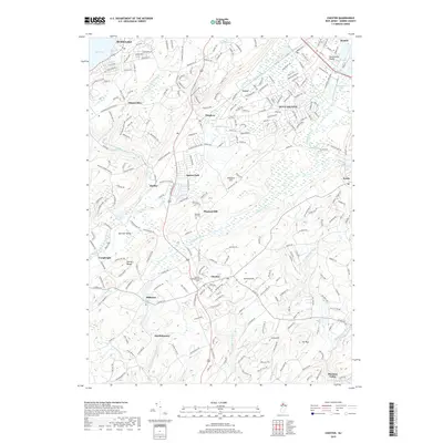 2019 Map of Chester, 2019 Print