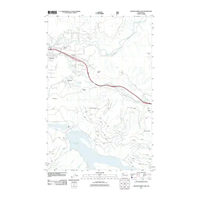 2011 Map of Chester Morse Lake, 2011 Print