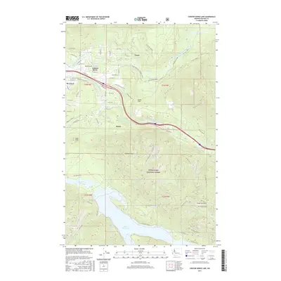 2017 Map of Chester Morse Lake, 2017 Print