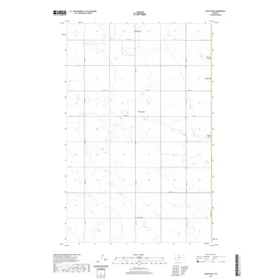 2020 Map of Chester NE, 2020 Print