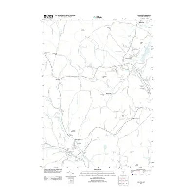 2012 Map of Chester, 2012 Print