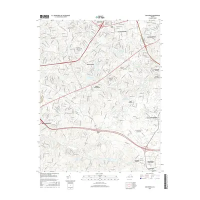 2016 Map of Chesterfield, 2016 Print