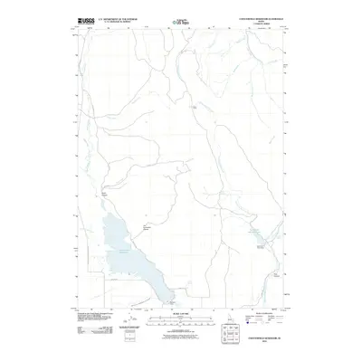 2010 Map of Chesterfield Reservoir, 2010 Print