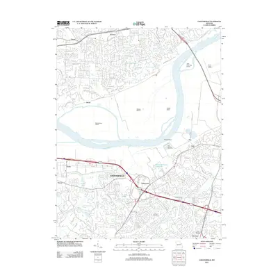 2012 Map of Chesterfield, 2012 Print