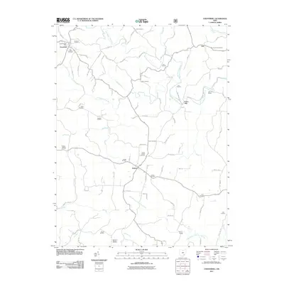 2011 Map of Chesterhill, 2011 Print