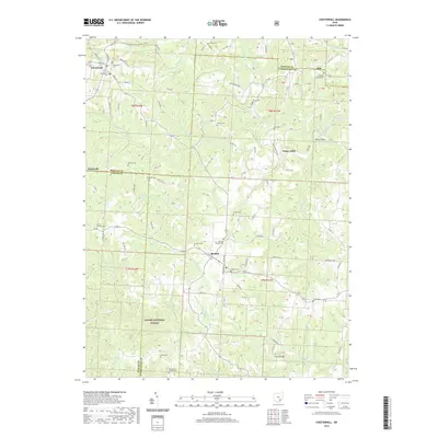 2019 Map of Chesterhill, 2019 Print