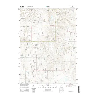 2013 Map of Chesterland, 2013 Print