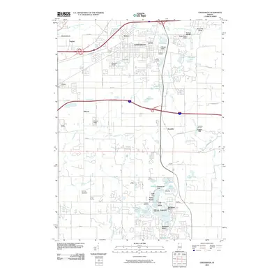 2010 Map of Chesterton, 2010 Print