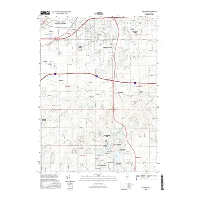 2016 Map of Chesterton, 2016 Print