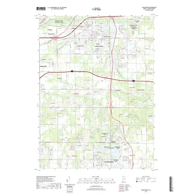 2019 Map of Chesterton, 2019 Print