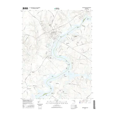 2017 Map of Chestertown, 2017 Print