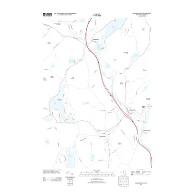 2013 Map of Chestertown, 2013 Print