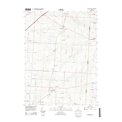 2013 Map of Chesterville, 2013 Print