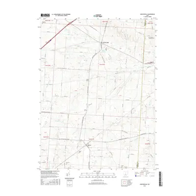 2016 Map of Chesterville, 2016 Print