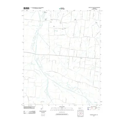 2010 Map of Chestnut Bluff, 2010 Print