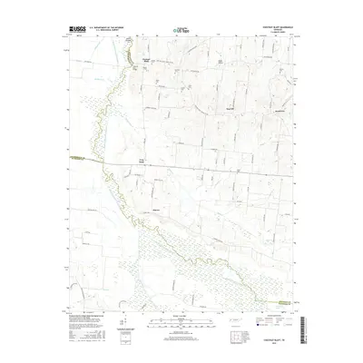 2016 Map of Chestnut Bluff, 2016 Print