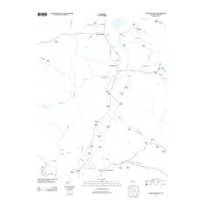 2013 Map of Chestnut Grove, 2013 Print