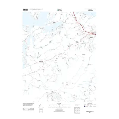 2013 Map of Chestnut Hill, 2013 Print