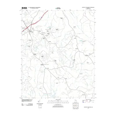 2011 Map of Chestnut Mountain, 2011 Print